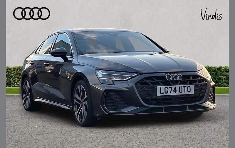 Used Audi A3 S-Line 150 HP (110 kW) 2024 Grey Sedan