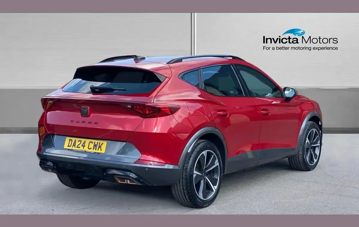 Used Cupra Formentor 204 HP (150 kW) 2024 Red SUV