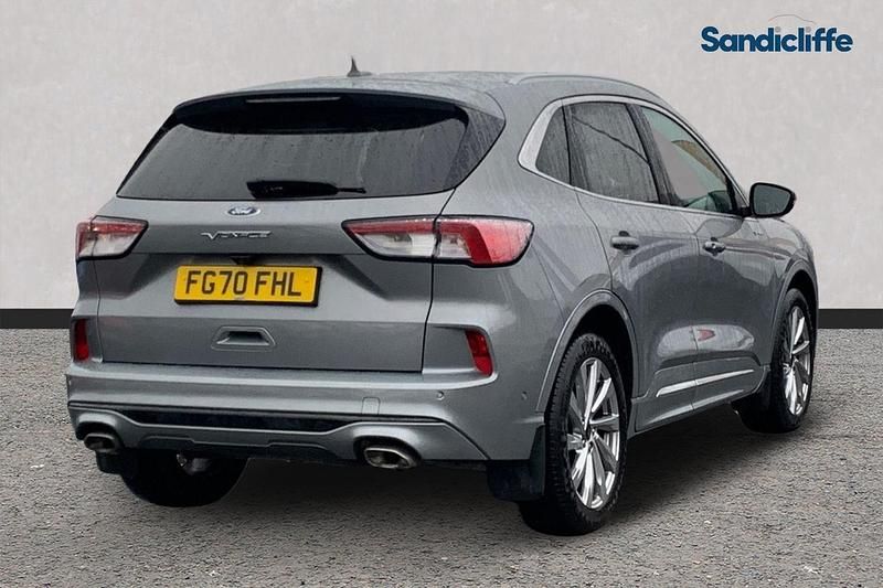 Used Ford Kuga Vignale 150 HP (110 kW) 2020 Solar silver (premium paint) SUV