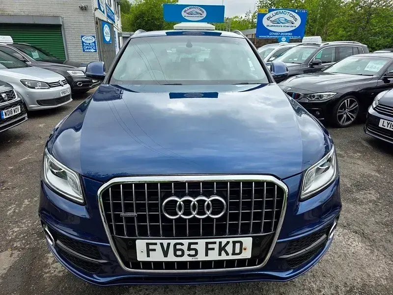 Begagnad Audi Q5 S-line plus 2015 Blå SUV