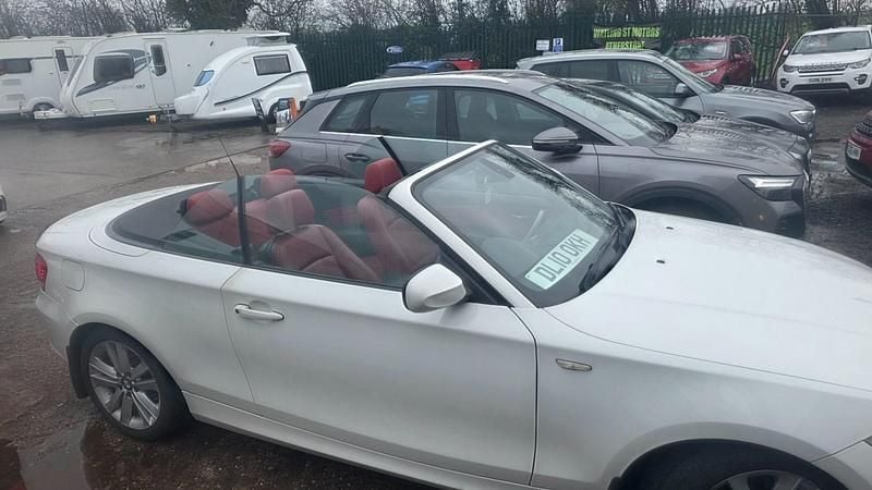 Used BMW 118 Cabriolet Performance 143 HP (105 kW) 2010 White Cabriolet