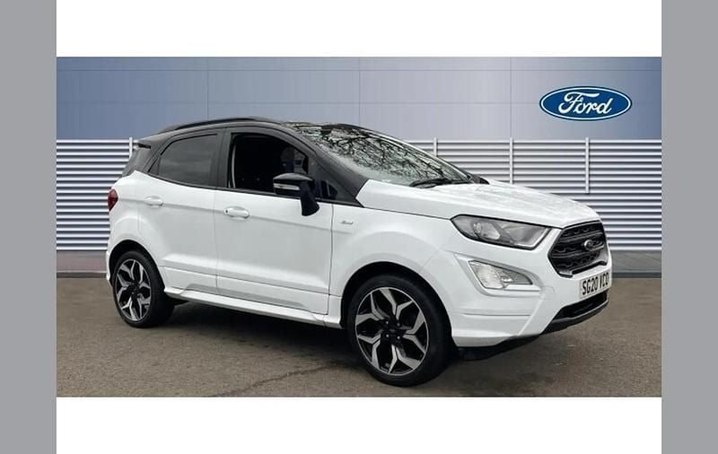 Used Ford Ecosport ST-Line 125 HP (91 kW) 2020 White SUV