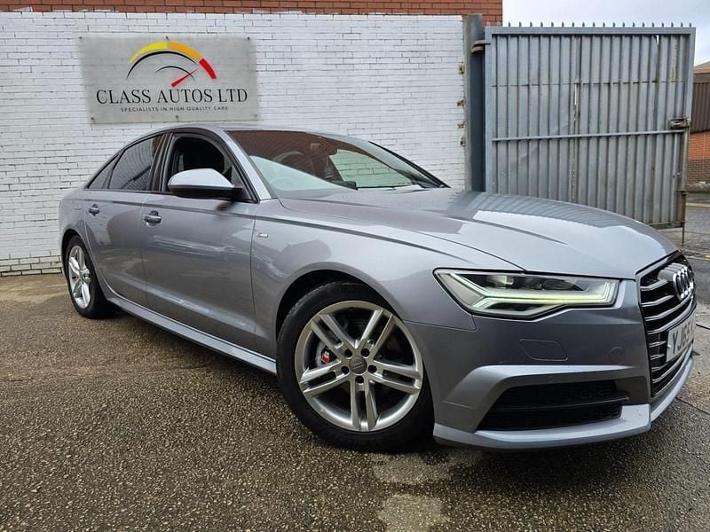 Used Audi A6 S-Line 190 HP (139 kW) 2015 Grey Sedan