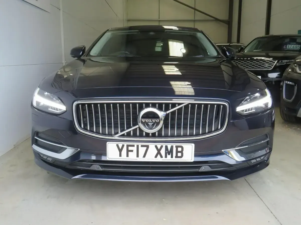 Used Volvo S90 Inscription 2017 Blue Sedan