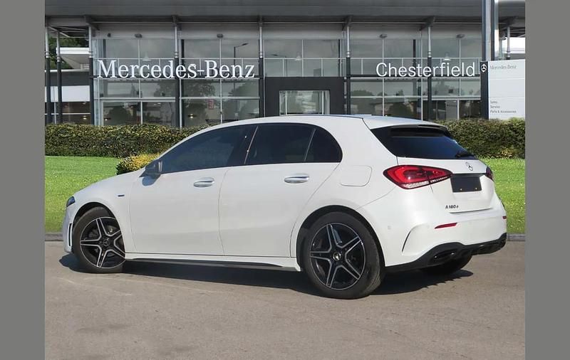 Used Mercedes A180 AMG Line Premium 113 HP (83 kW) 2022 White Hatchback