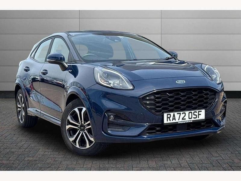 Blue Used 2023 Ford Puma Gen-E ST-Line SUV | £16,150 - Image 1/2