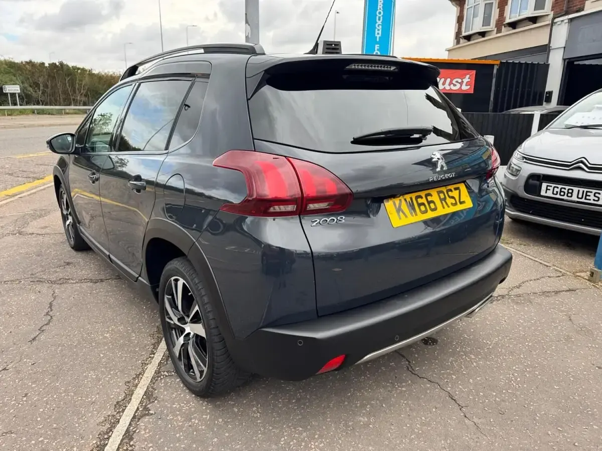Used Peugeot 2008 GT-line 2016 Grey SUV
