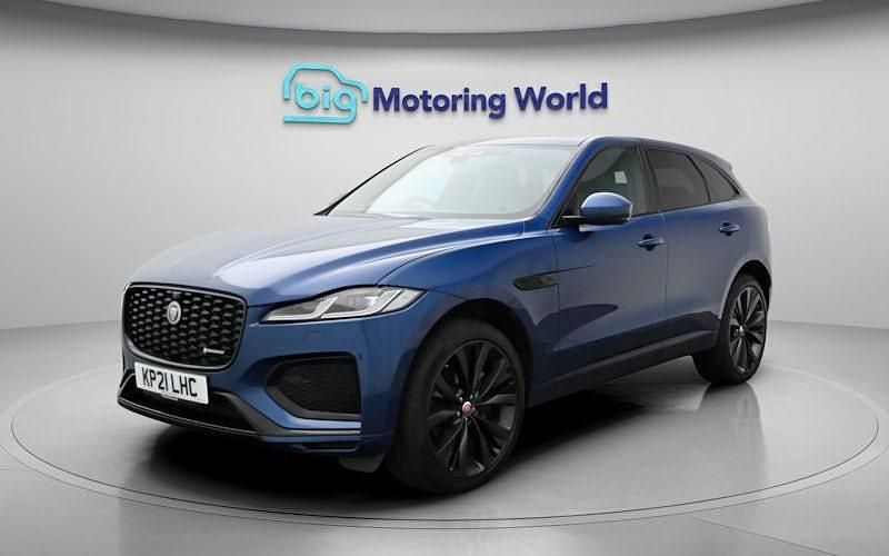 Used Jaguar F-Pace R-Dynamic 204 HP (150 kW) 2021 Blue SUV