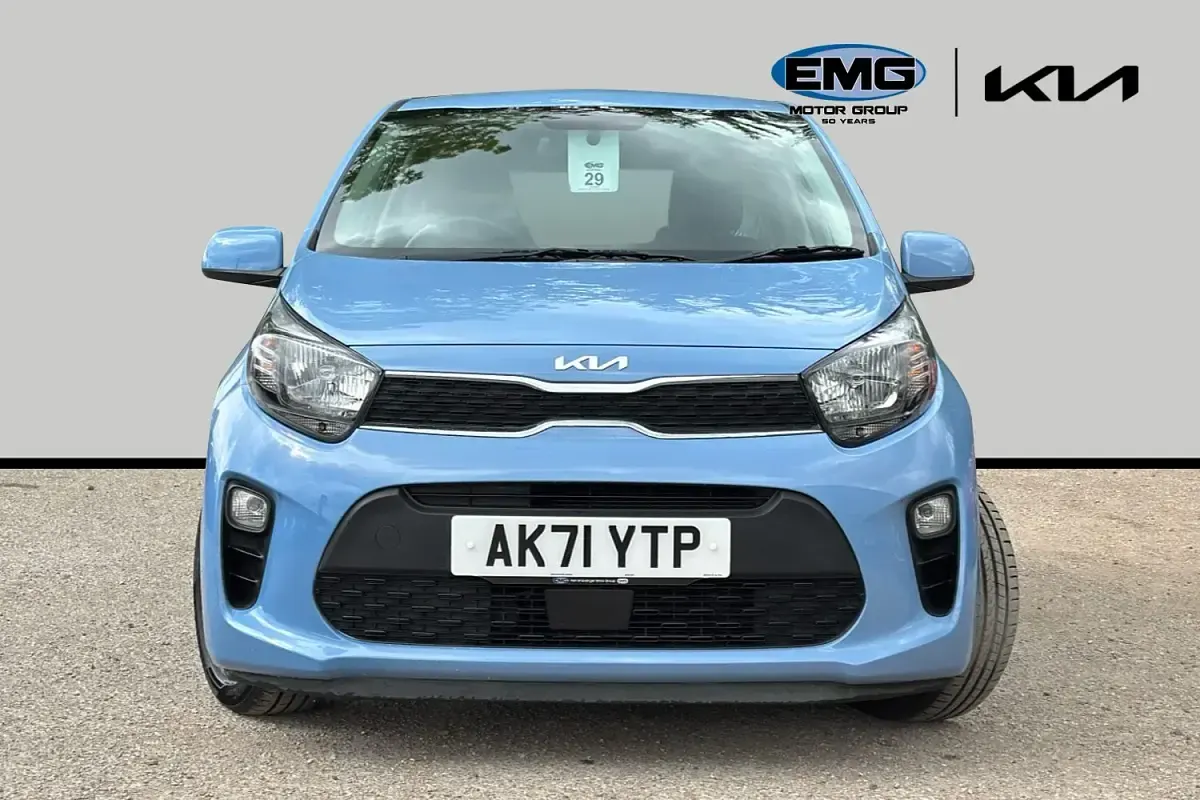 Used Kia Picanto 66 HP (48 kW) 2022 Blue Hatchback