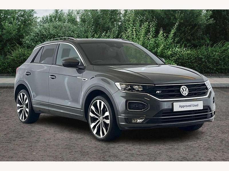 Grey Used 2019 VW T-Roc R-line SUV | £18,690 (Fair price) - Image 1/4