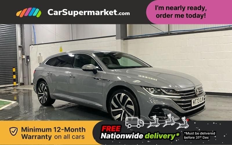 Grey Used 2023 VW Arteon R-line Estate | £25,197 (Fair price) - Image 1/3
