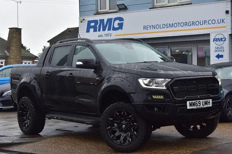 Used Ford Ranger Wildtrack 210 HP (154 kW) 2020 Black Pickup
