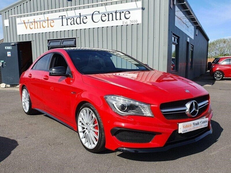Red Used 2015 Mercedes CLA45 AMG AMG Coupe | £19,998 (Fair price) - Image 1/4