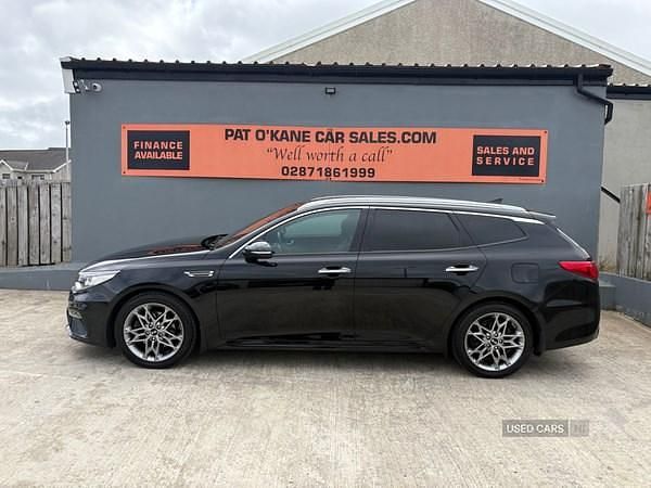 Black Used 2019 Kia Optima GT-Line S Estate | £14,500 (A bit pricey) - Image 1/4