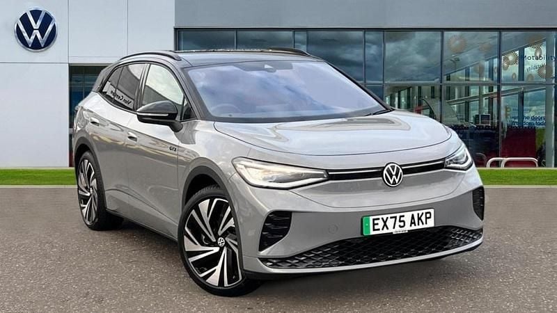 Moonstone grey black New 2025 VW ID.4 GTX SUV | £38,317 (Super price) - Image 1/4