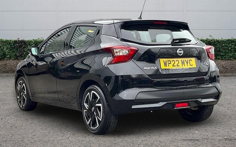 Used Nissan Micra Acenta 92 HP (67 kW) 2022 Black Hatchback