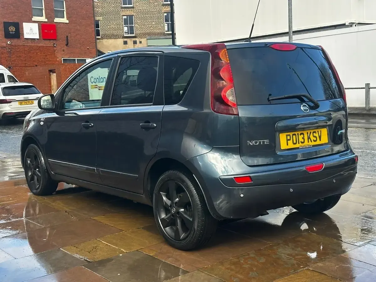 Used Nissan Note N-TEC 90 HP (66 kW) 2013 Blue Hatchback