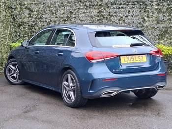 Used Mercedes A180 Executive 116 HP (85 kW) 2019 Blue Hatchback