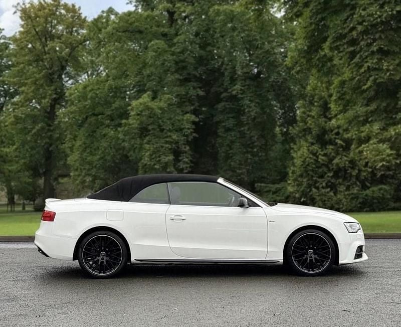 Used Audi A5 Cabriolet S-Line 190 HP (139 kW) 2016 White Cabriolet