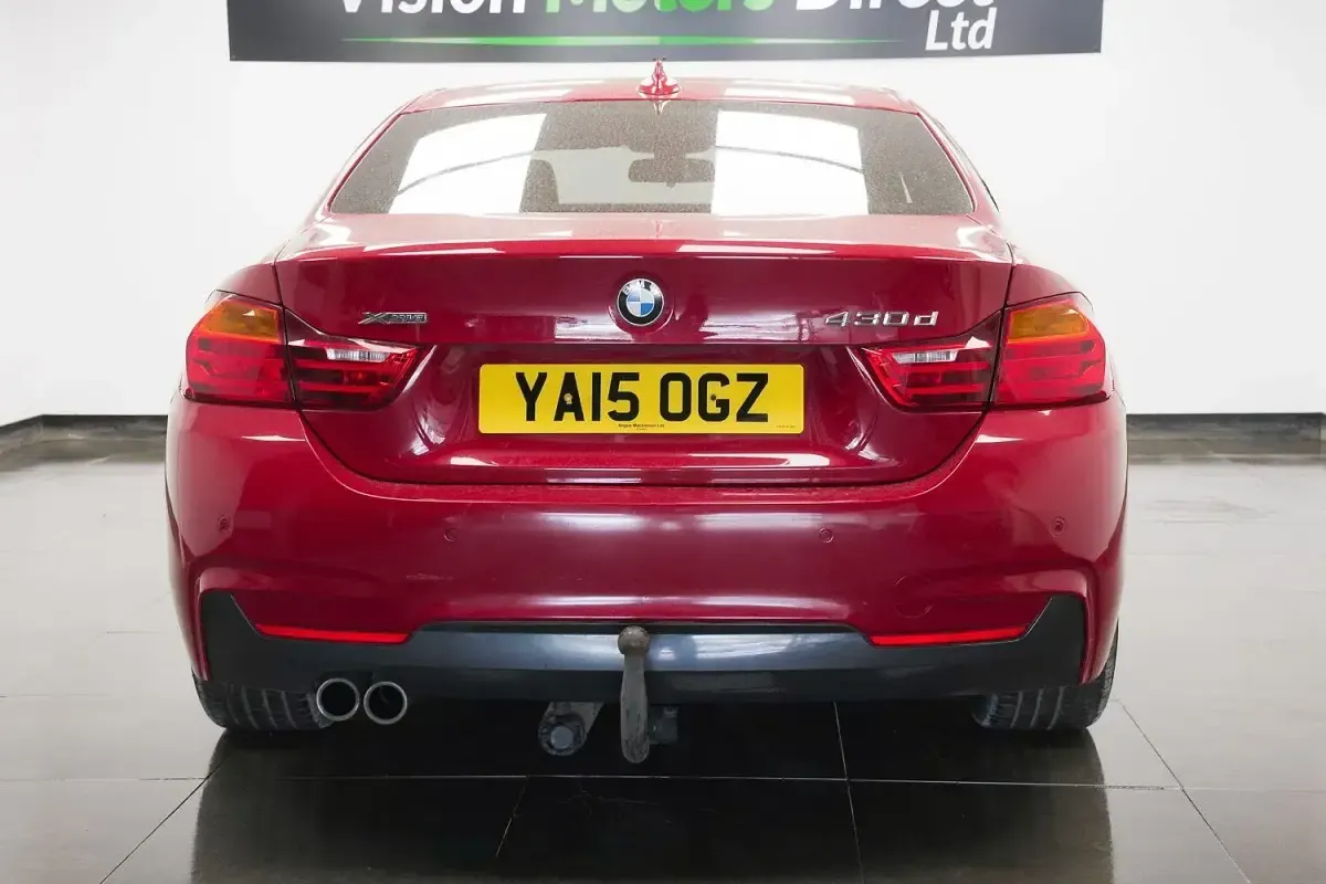 Begagnad BMW 430 M Sport 2015 Röd Sportkupé