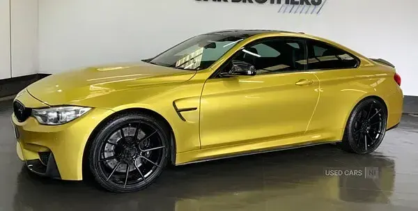 Used BMW M4 Performance 2016 Yellow Coupe