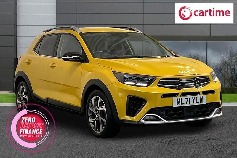 Yellow Used 2021 Kia Stonic GT-Line SUV | £15,295 (Good price) - Image 1/4