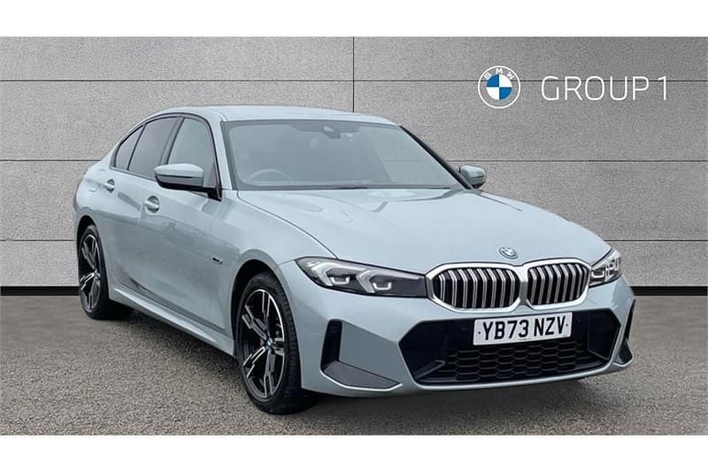 Used BMW 330e M Sport 292 HP (214 kW) 2023 Brooklyn grey metallic Sedan