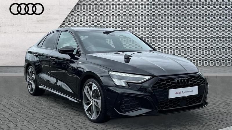 Black Used 2022 Audi A3 Comfort Sedan | £25,360 (A bit pricey) - Image 1/4