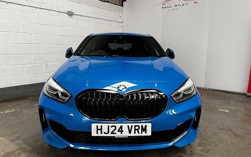 Used BMW 128 Shadowline 265 HP (194 kW) 2024 Blue Hatchback
