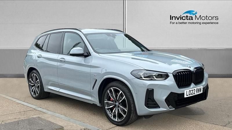 Grey Used 2022 BMW X3 M Sport SUV | £35,999 (Fair price) - Image 1/4