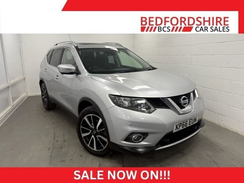 Silver Used 2016 Nissan X-Trail N-TEC SUV | £9,915 (Fair price) - Image 1/4
