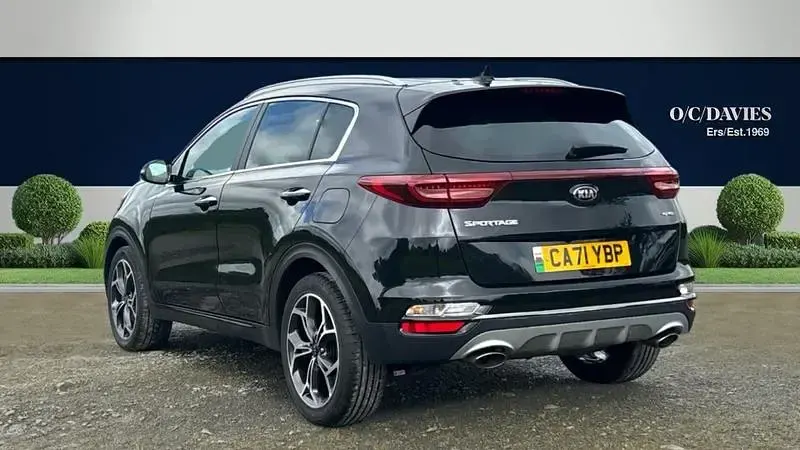 Used Kia Sportage GT-Line 174 HP (127 kW) 2021 Black SUV