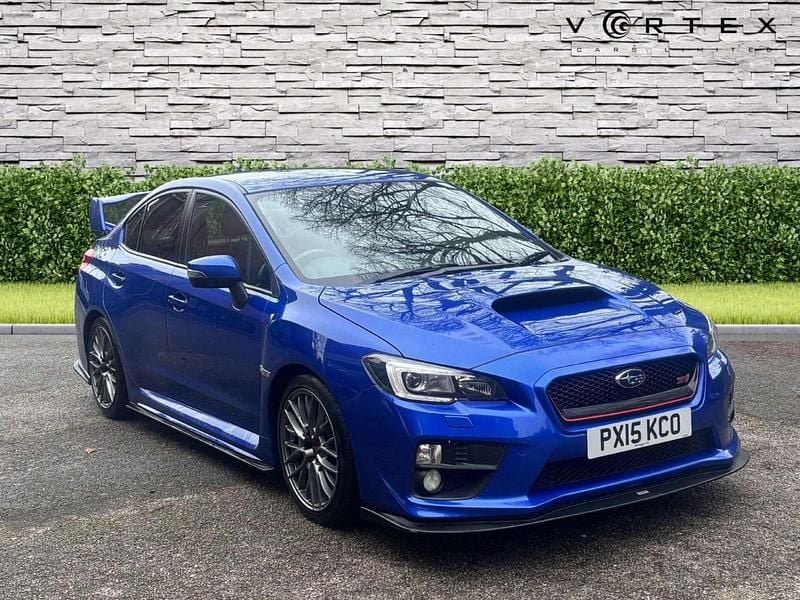 Used Subaru WRX STI 2015 Blue Sedan