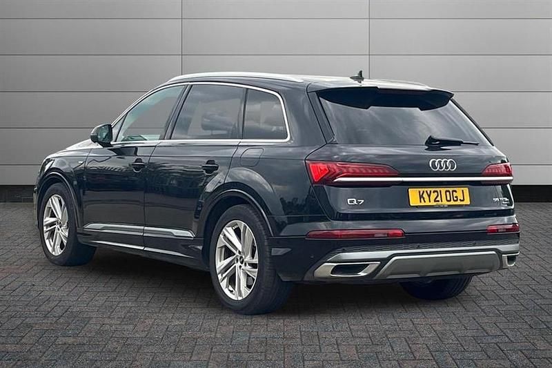 Used Audi Q7 S-Line 381 HP (280 kW) 2021 Black SUV