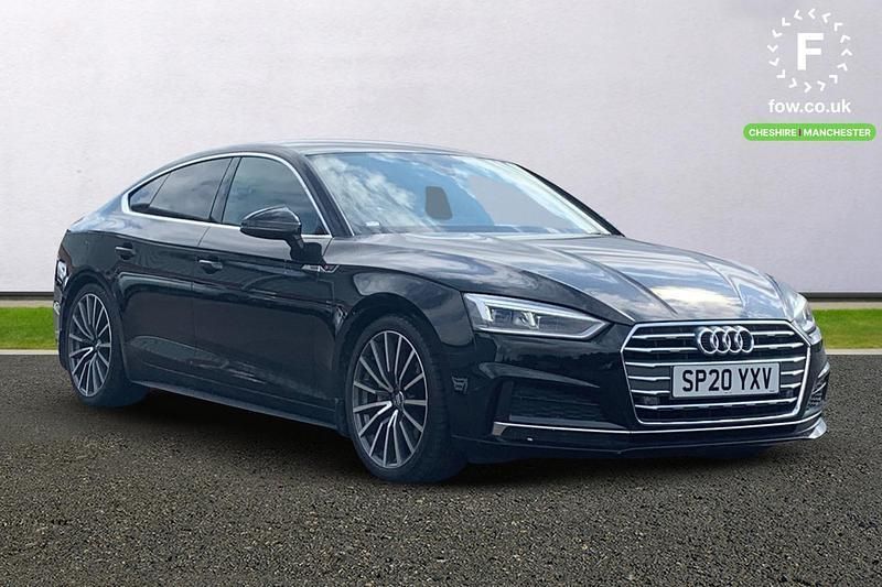 Black Used 2020 Audi A5 S-Line Coupe | £21,099 (Super price) - Image 1/4