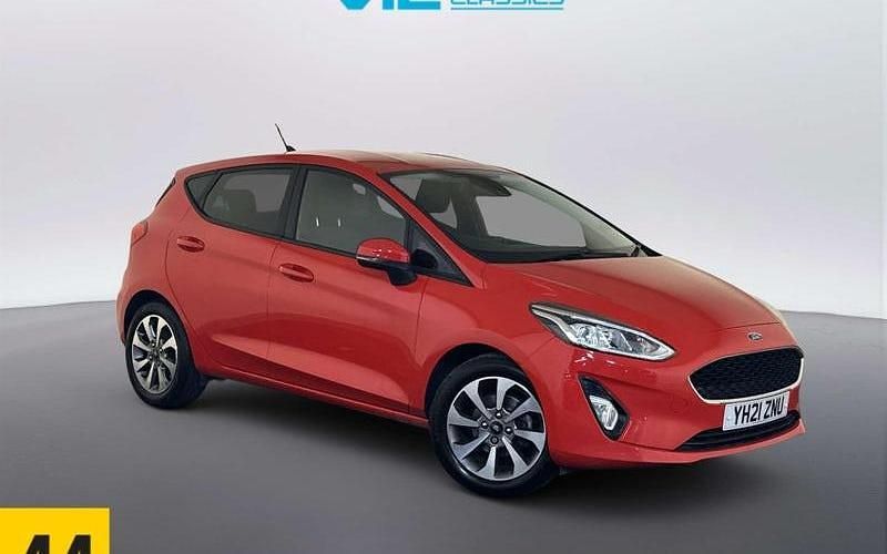 Used Ford Fiesta Trend 95 HP (69 kW) 2021 Red Hatchback