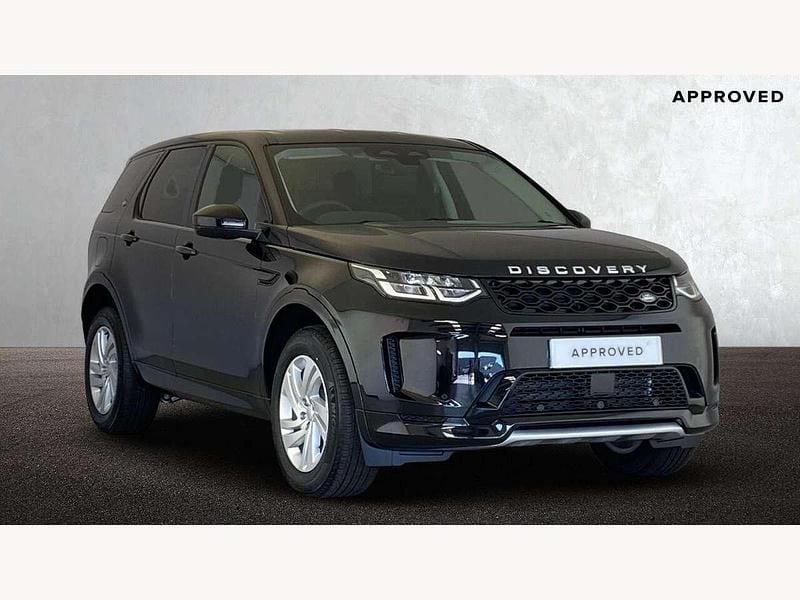 Santorini black Used 2025 Land Rover Discovery Sport S SUV | £44,895 (Expensive) - Image 1/4