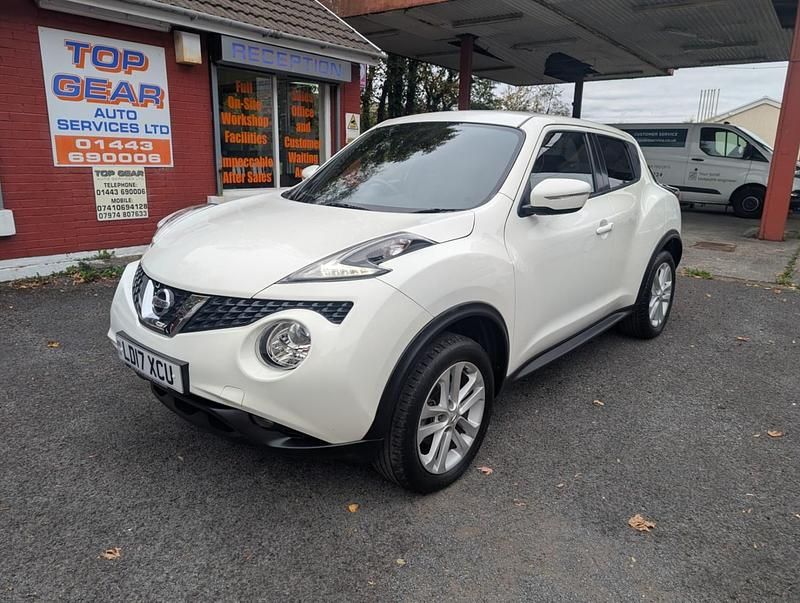 Used Nissan Juke N-Connecta 117 HP (86 kW) 2017 White SUV