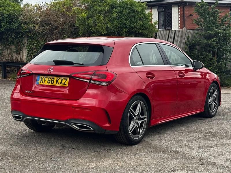 Used Mercedes A180 AMG line 2019 Red Hatchback