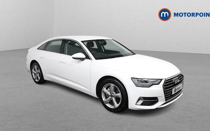Used Audi A6 Sport 204 HP (150 kW) 2023 White Sedan