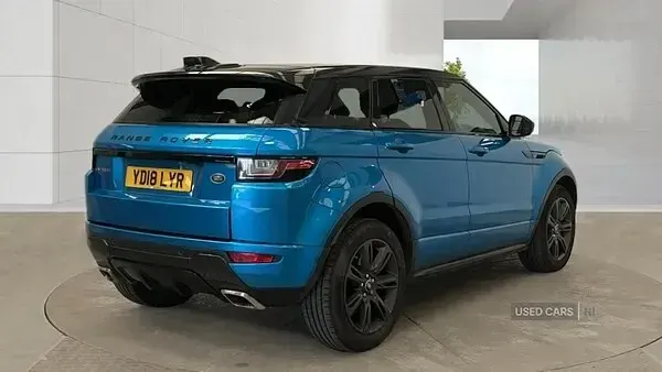 Used Land Rover Range Rover evoque Landmark 2018 Blue Estate