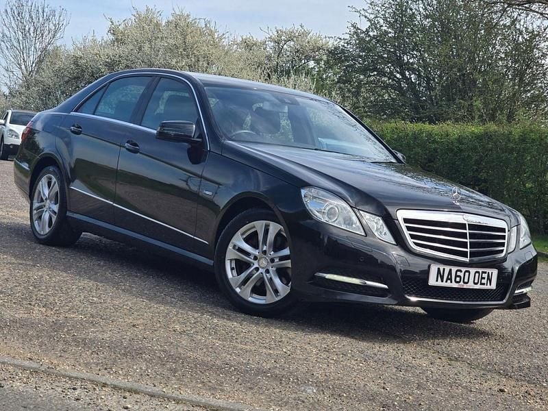 Black Used 2010 Mercedes E250 Avantgarde Sedan | £5,950 (Fair price) - Image 1/4