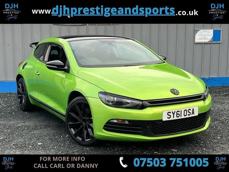 Used VW Scirocco 2011 Green Coupe
