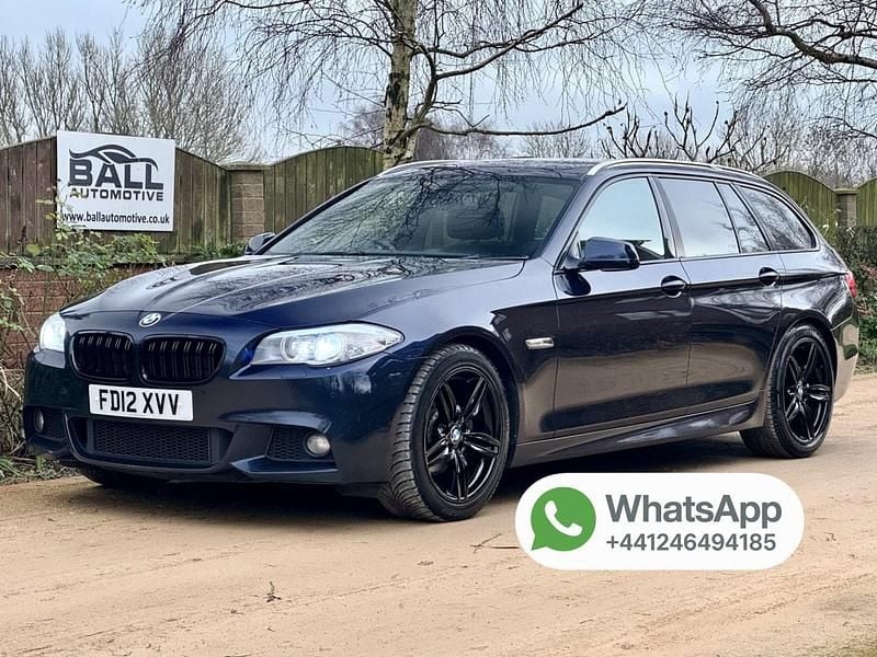 Blue Used 2012 BMW 520 M Sport Estate | £3,750 (Expensive) - Image 1/3