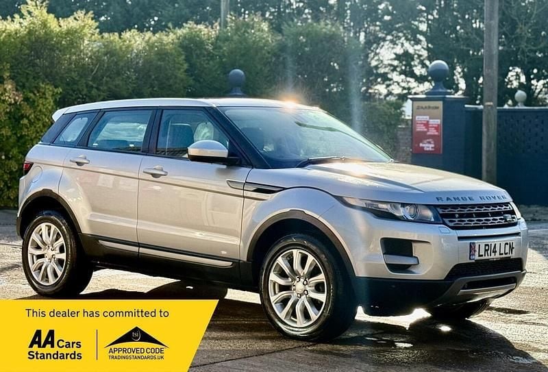 Silver Used 2014 Land Rover Range Rover evoque Pure Estate | £6,490 (Good price) - Image 1/2