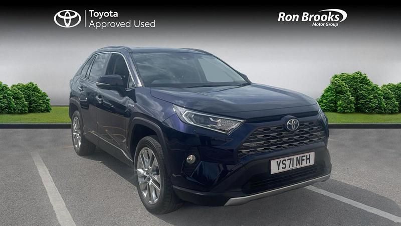 Blue Used 2022 Toyota RAV4 Hybrid SUV | £27,550 (Good price) - Image 1/4