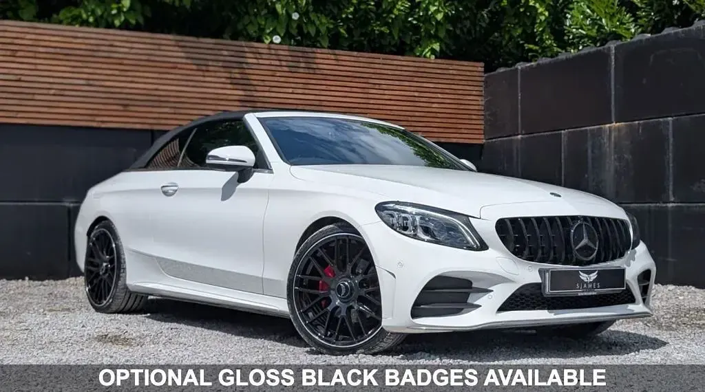 Used Mercedes C300 AMG Line Premium 2019 White Cabriolet