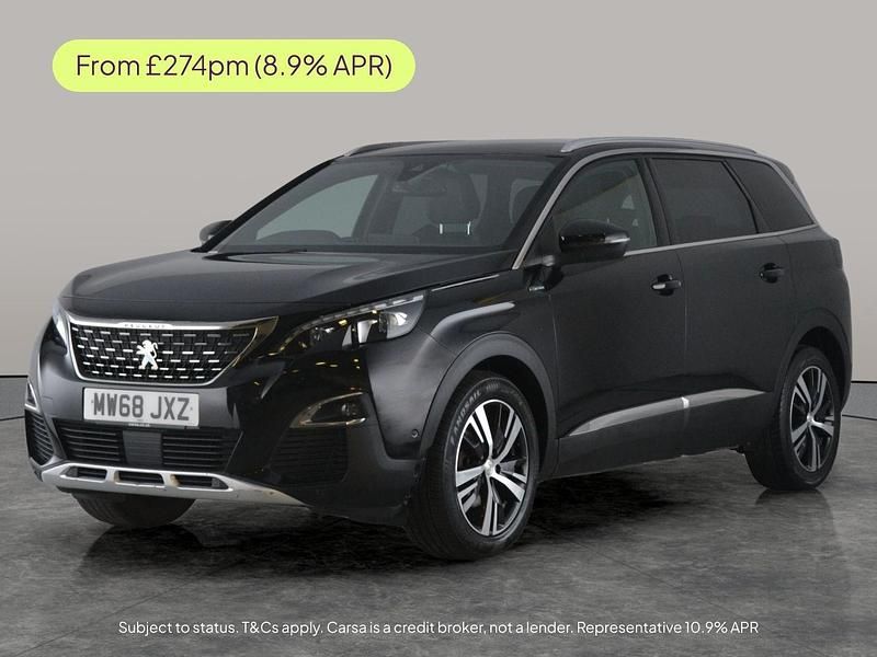 Used Peugeot 5008 GT-line 2018 Black SUV