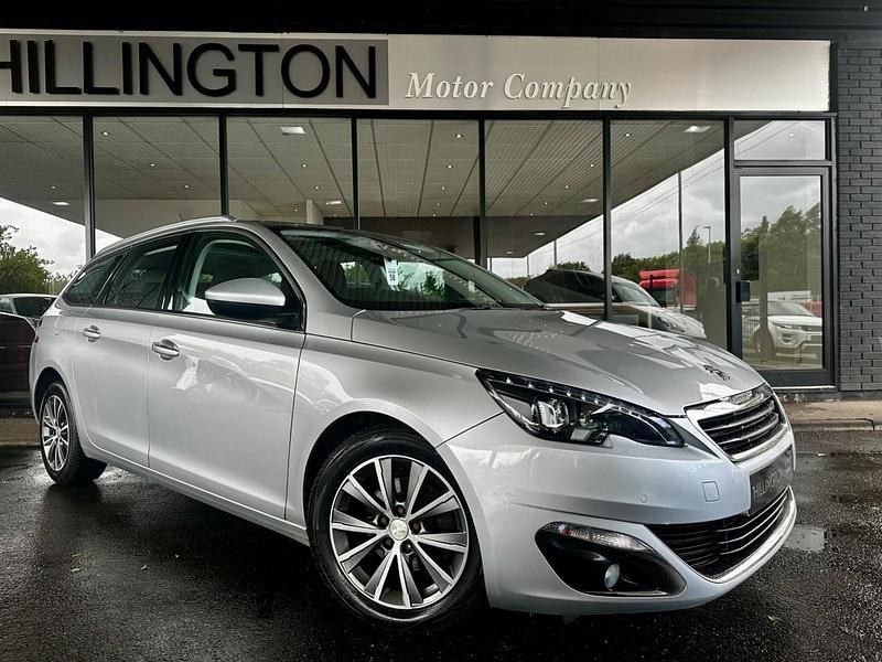 Silver Used 2016 Peugeot 308 Allure Estate | £6,495 (Fair price) - Image 1/4