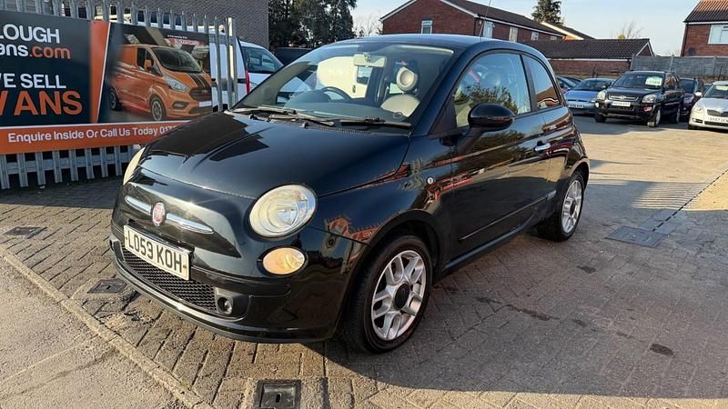 Used Fiat 500 Sport 69 HP (50 kW) 2010 Black Hatchback